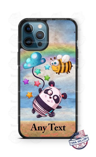 Panda bear flying bee - flying, cute