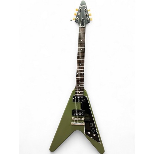 Gibson flying tribute olive - flying,
